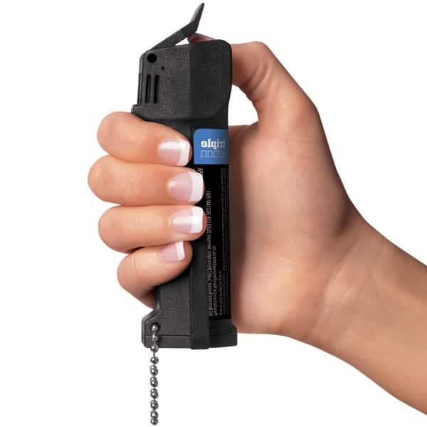 Mace Pepper Sprays are Designed with Flip Tops