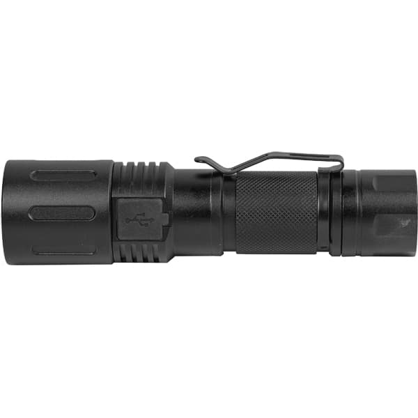 Safety Technology Zoomable Flashlight includes belt clip