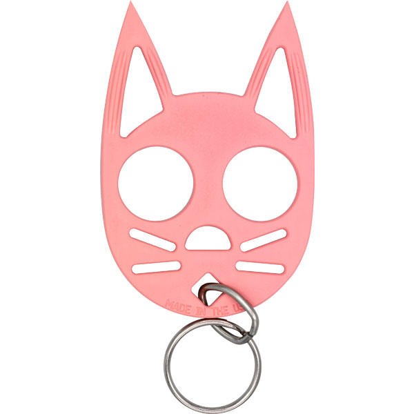 Pink Cat Strike Self-Defense Keychain